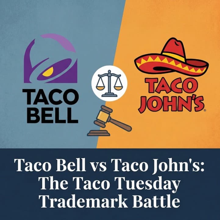 Taco Bell vs. Taco John's: The Taco Tuesday Trademark Battle